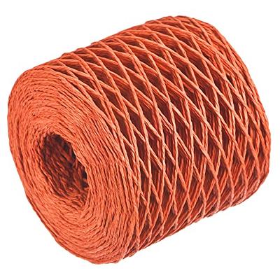 MECCANIXITY Raffia Paper Craft Rope Ribbon Packing Paper Twine 219 Yards  11mm Width Handmade Orange for DIY Decoration Gift Packaging - Yahoo  Shopping