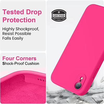  FireNova iPhone XR Case, Silicone Upgraded [Square