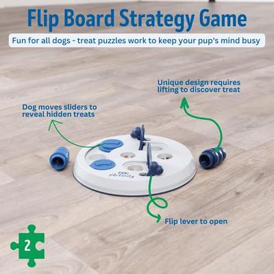 TRIXIE Flip Board Strategy Game, Intermediate Dog Puzzle Toy, Level 2  Activity, Treat Puzzle, Interactive Play, Enrichment - Yahoo Shopping
