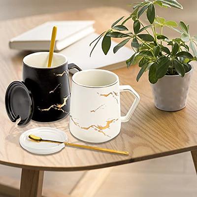  Handbag-Shaped Creative Mug With Saucer & Spoon, Creative Mug  To Handbag Lovers, Wife And Girlfriend Holiday Gifts, Black : Home & Kitchen