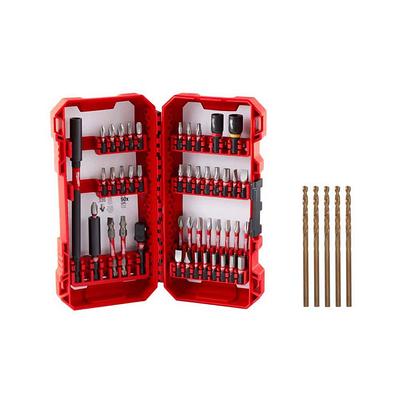 Milwaukee 48-89-4633 Red Helix Titanium Drill Bits 10 piece Set