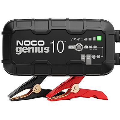 NOCO GENIUS10, 10A Smart Car Battery Charger, 6V and 12V Automotive Charger,  Battery Maintainer, Trickle Charger, Float Charger and Desulfator for  Motorcycle, ATV, Lithium and Deep Cycle Batteries - Yahoo Shopping