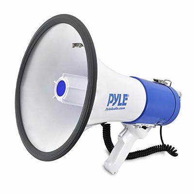 Pyle 40 Watt Professional Megaphone Clear Sound & Ergonomic Grip