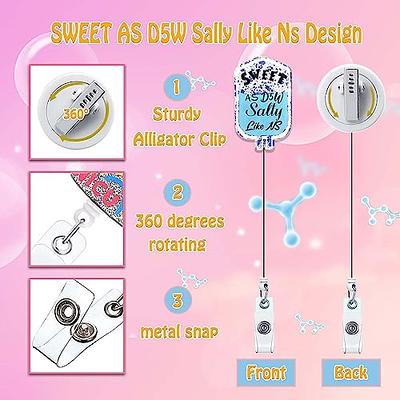 Kawaii Nurse Badge Reel Easter Retractable with Alligator Clip Thick Pull  Cord Classroom Prize Xmas Party