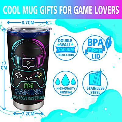 Gifts for Teenage Boys, Girls - Cool Good Vibes Water Bottle  with Straw - Funny Gift for Teenager, Tween, Boyfriend, College Guys,  Preteens, Tweens, Tech Gamers - Presents for Birthday, Christmas: Tumblers  & Water Glasses
