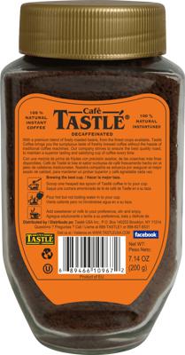 Cafe Tastle Original Decaffeinated Instant Coffee, 7.14 oz - Yahoo