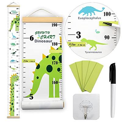 Baby Growth Chart with Magnetic Labels, Wall Ruler Removable Height Measure  Chart for Kids, Nursery or Toddler Room Wall Decor, Cartoon Height  Measurement Chart, Gift for Kids New Parents (Dinosaur) - Yahoo