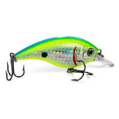 Ozark Trails Hard Plastic Saltwater Inshore Minnow Fishing Lures, 2-Pack.  In Fish Attracting Colors. 