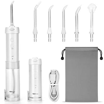  Panasonic Professional Cordless Water Flosser for Dental,  Bridge and Orthodontic Care, Portable Oral Irrigator with Ultrasonic  Cleaning – EW1511W (White)