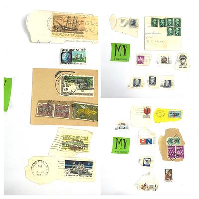 Vintage Lot Of Different Postal Stamps Marked 1970's For Crafting  My40Yearcollection - Yahoo Shopping