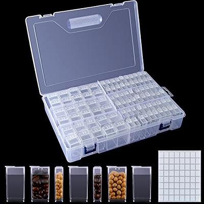 90 Slots Plastic Seed Storage Box Clear Seed Storage Organizer