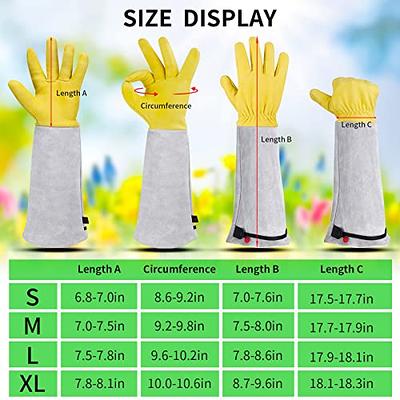 COOLJOB Rose Pruning Thorn Proof Gardening Gloves