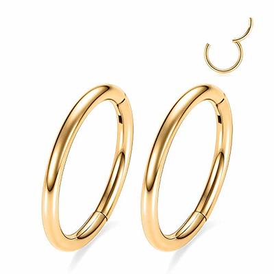  FIBO STEEL 26Pcs Surgical Steel Flat Back Earrings for Women  Multipack Cartilage Earring Studs Hoops CZ Heart Butterfly Helix Piercing  Jewelry Flat Back Design 16G-20G Gold : Clothing, Shoes & Jewelry