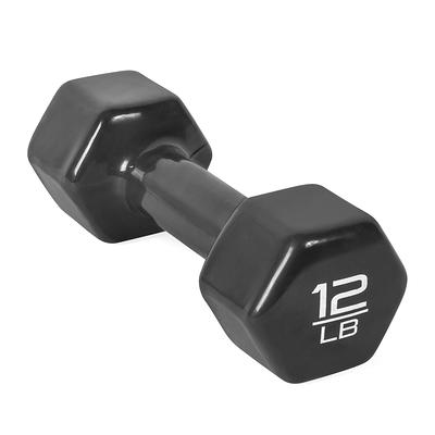 Cap Solid Neoprene Dumbbell, Single, 5-lb