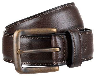 NWT COLUMBIA MENS BELT LEATHER~42~BROWN~REVERSIBLE WOW!