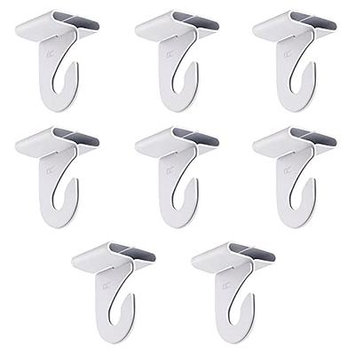 Gansita 8 Pair Drop Ceiling Hooks for Hanging,White Heavy Duty Ceiling  Hooks,Metal T-Bar Hooks,Suspended Ceiling Tile Hook Ceiling Clips for Home  Classroom Grid Office & Decorations - Yahoo Shopping