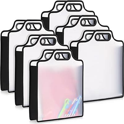 Qilery 12 Pcs Clear A4 File Box Plastic Document Storage Case Scrapbook  Paper Storage Containers Magazine Protector File Holder with Buckle  (Black,12.4 x 9.84 x 1.18 Inch) - Yahoo Shopping