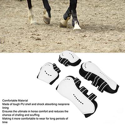 4 Pcs Front Hind Horse Tendon Boots, Breathable Design Horse Boots