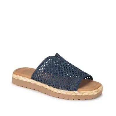 Victoria K Buckle Footbed Slide Sandal (Women's) 