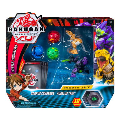 Bakugan Starter Pack 3-Pack, Fused Trox x Nobilious Ultra, Armored Alliance  Collectible Action Figures - Yahoo Shopping