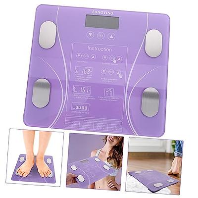 Healeved Digital Scales for Body Weight Intelligent Weight Scale Bathroom Scale  Body Weight Scale Electronic Scale Weight Scales Battery Monitor Analyzer  Body Fat Scale Purple - Yahoo Shopping