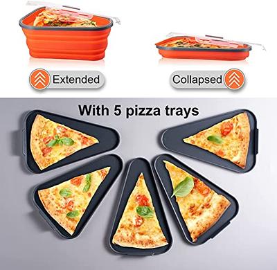 BAYA Silicone Pizza Storage Container Collapsible & Pizza Cutter