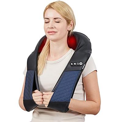 Brookstone Shiatsu Neck and Shoulder Massager, Deep Kneading Back Massager  with Heat, Massage Pillow Neck, Back, Shoulder, Foot, Leg, Electric  Massages for Home, Car, Office - Yahoo Shopping