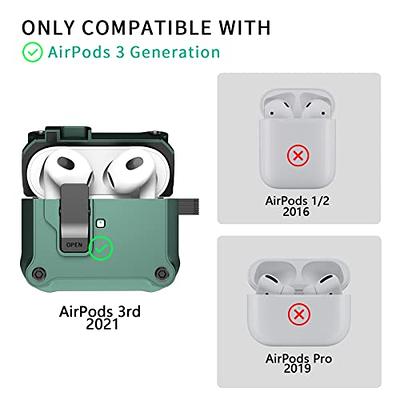 For Apple AirPods 3rd gen case cover & Clip