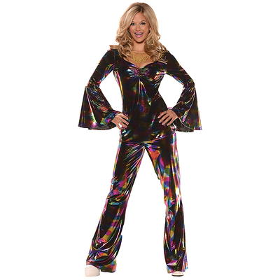 Women's Disco Diva Dress Costume