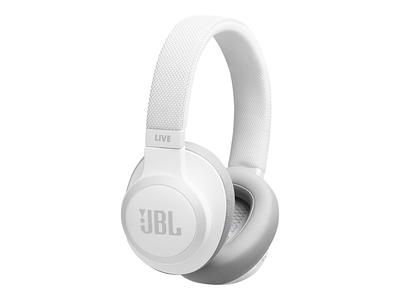  JBL Live 660NC - Wireless Over-Ear Noise Cancelling Headphones  with Long Lasting Battery and Voice Assistant - White, Medium : Electronics