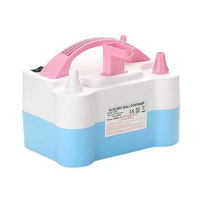 Balloon Air Pump Electric Balloon Inflator Pump Two Nozzle Air