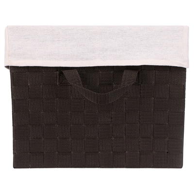 Whitmor woven strap storage clearance tote