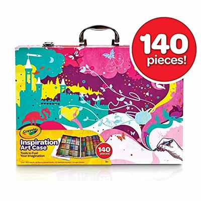 Crayola Inspiration Art Case Coloring Set - Pink (140ct), Art Set