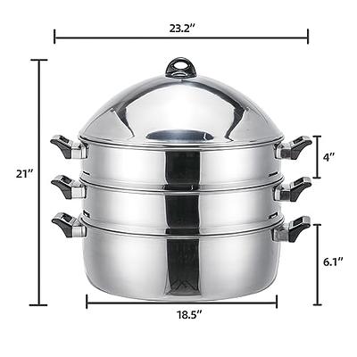 Steaming Rack, Heavy Duty Stainless Steel Cooking Ware Steam