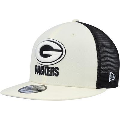 Men's New Era Cream Green Bay Packers Retro 59FIFTY Fitted Hat