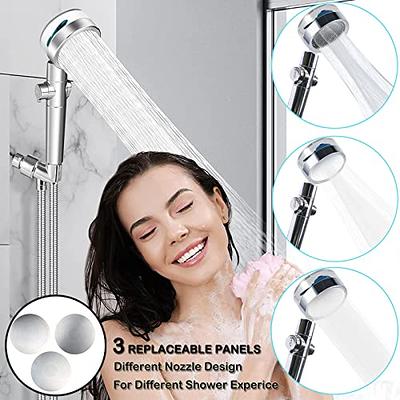 HOPOPRO NBC News Recommended 5 Modes High Pressure Shower Head 4.1 Inch  High Flow Fixed Showerheads Bathroom Showerhead for Luxury Shower  Experience