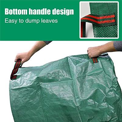 3-Pack 72 Gallon Lawn Garden Bags,Reusable Extra Large Leaf Bags Yard Waste  Bags Paper Waste Management Bagster Recycling Bag Trash Bags - Yahoo  Shopping