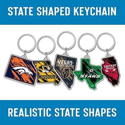 NFL Siskiyou Sports Fan Shop Dallas Cowboys Chrome Key Chain One Size Team  Colors