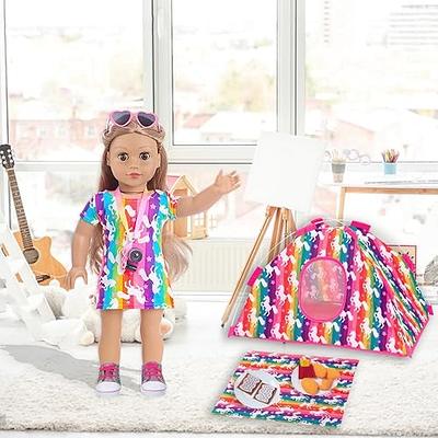 Happy Camper Set, 18 Doll Accessories