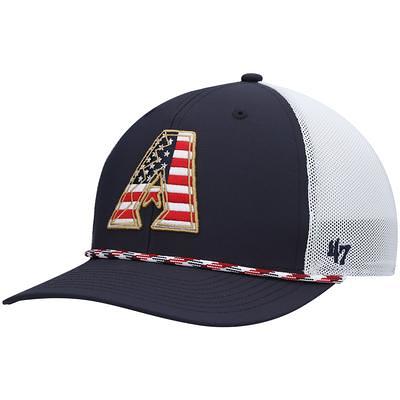 Lids Houston Texans '47 Altitude II MVP Trucker Snapback Hat - Navy/White