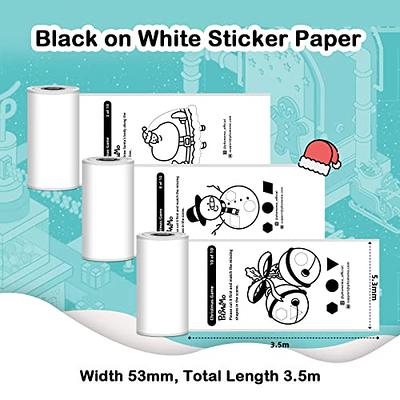 Phomemo Non-Adhesive 80mm Width Thermal Paper Printer Paper, Compatible  With Phomemo M03/M03AS/M04S/M04AS Sticky Note Printer, Black on White, 3  Rolls, Suitable For Notes, List, Photo - Yahoo Shopping