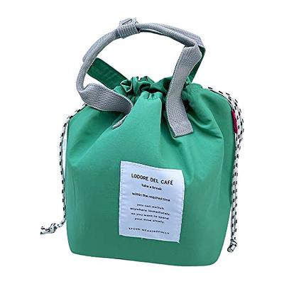 Insulated Lunch Bag Women, Reusable Cute Tote Lunch Box for Adult & Men,  Leakproof Cooler Lunch Bags for Work Office Travel Picnic