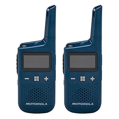 MOTOROLA SOLUTIONS Talkabout T210 Rechargeable 2-Way Radio in Black with  Red (2-Pack) T210 - The Home Depot