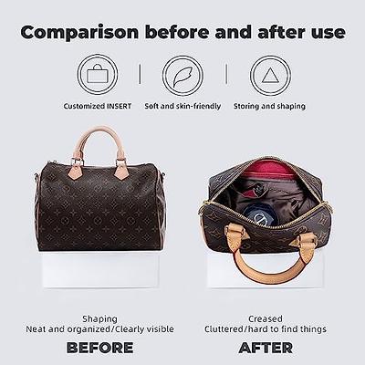  XYJG Purse Handbag Silky Organizer Insert Keep Bag