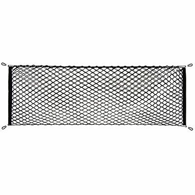  Heavy Duty Cargo Net Stretchable, Universal Adjustable Elastic  Truck Net with Hooks, Storage Mesh Organizer Bungee for Car, SUV, Truck :  Automotive