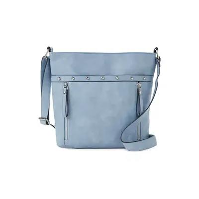 Kim Rogers® Triple Entry Bucket Crossbody Bag, Blue - Yahoo Shopping