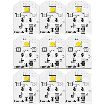 NO or DIM Refrigerator LIGHTS? How to replace LED Light part # WR55X25754  on your GE Refrigerator 