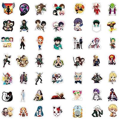 Anime Mixed Stickers,200 Pcs/ Vinyl Waterproof Stickers for  Laptop,Bumper,Skateboard,Water Bottles,Computer,Phone,Anime Sticker Pack  for Kids/Teen(Anime Stickers) (Anime Mixed Stickers 200 Pcs) : :  Computers & Accessories
