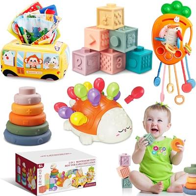 Baby Montessori Toys Pull String Sensory Toys Baby 6 12 Months