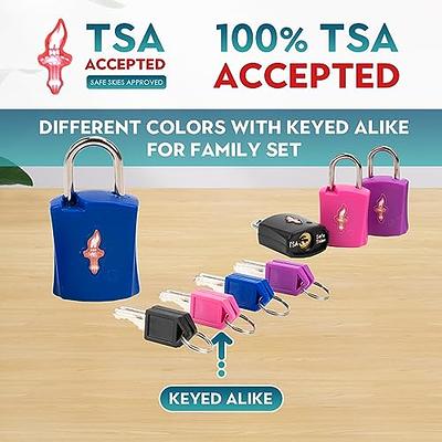 Safe Skies TSA Luggage Locks